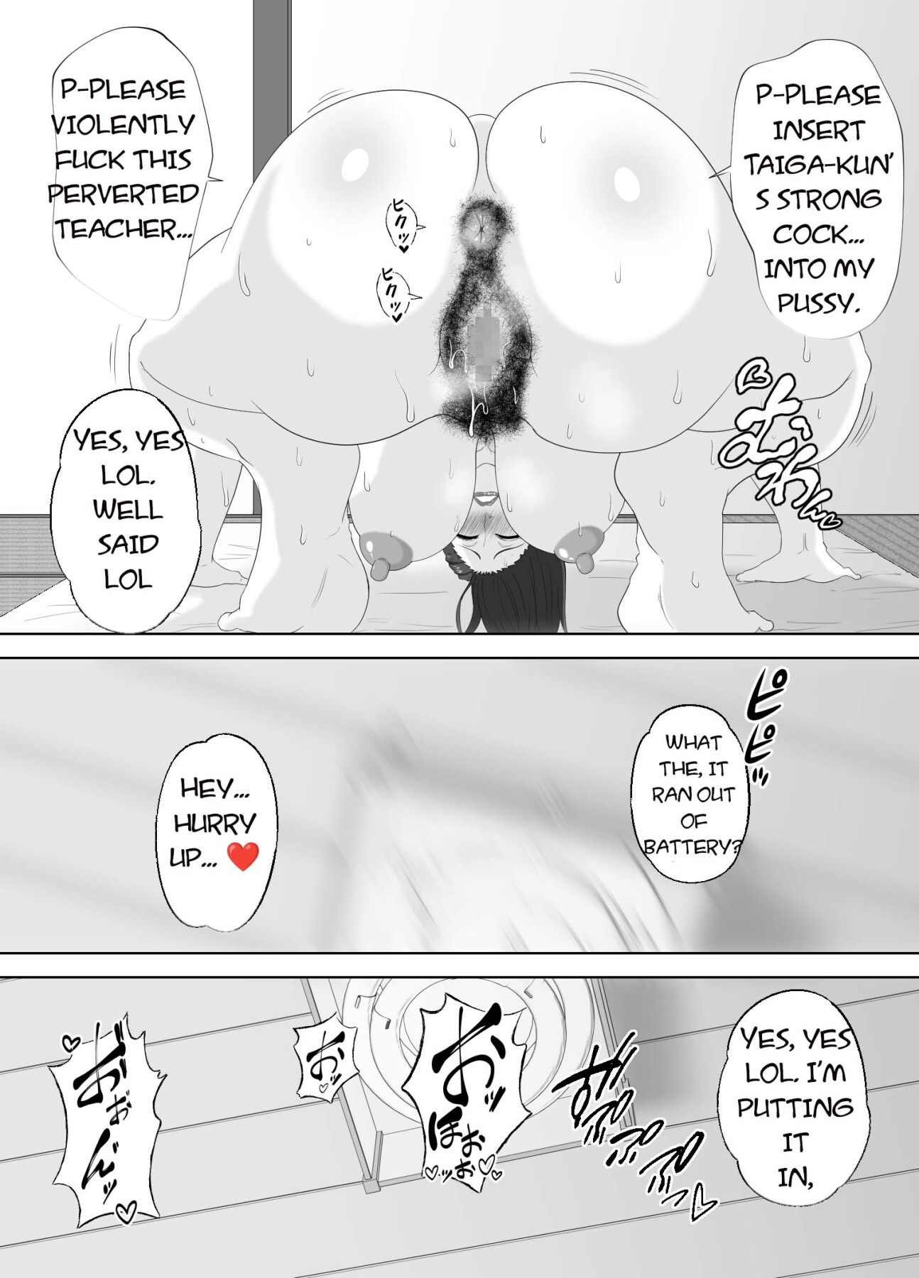 Hentai Manga Comic-Fallen mother after school-Read-86